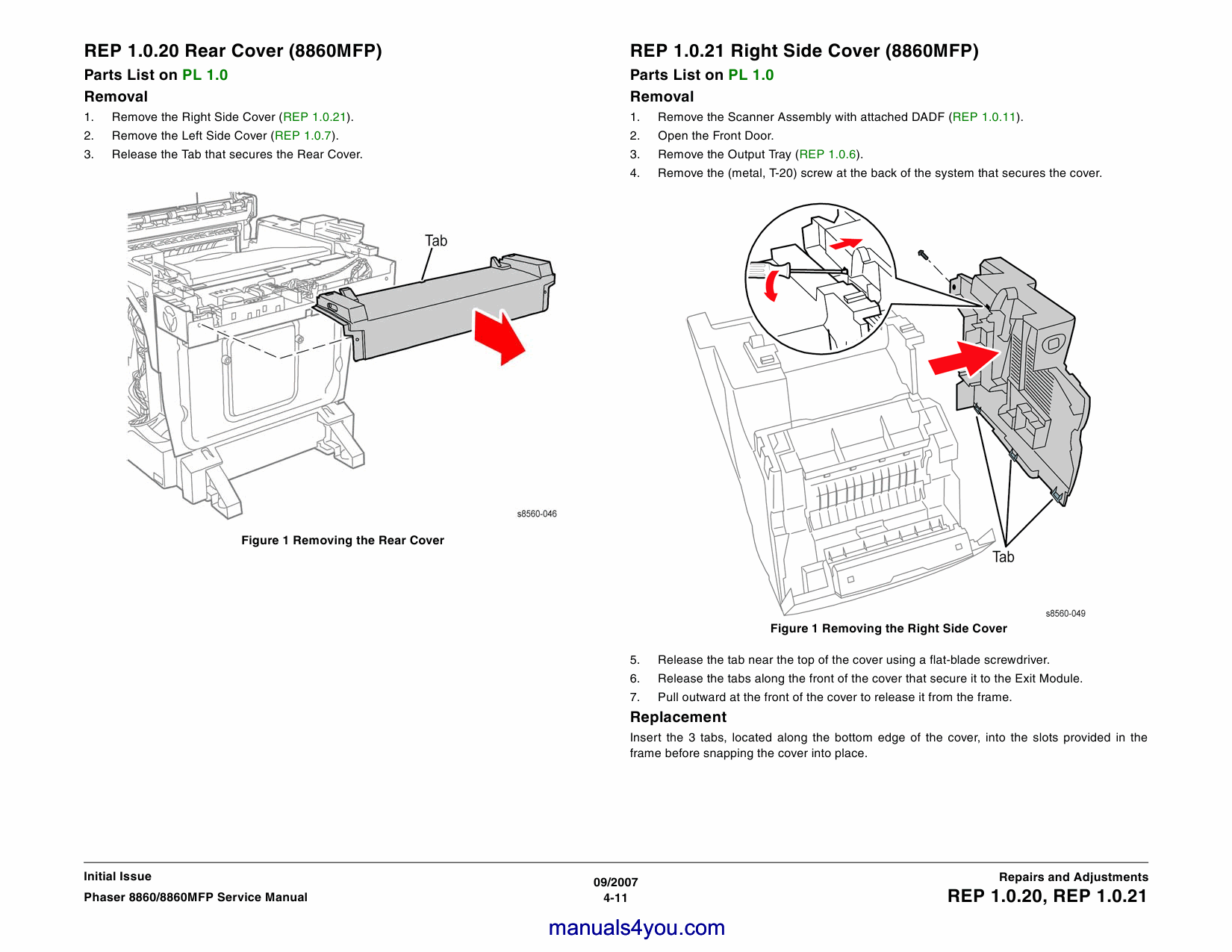 Xerox Phaser 8860 8860-MFP Parts List and Service Manual-4